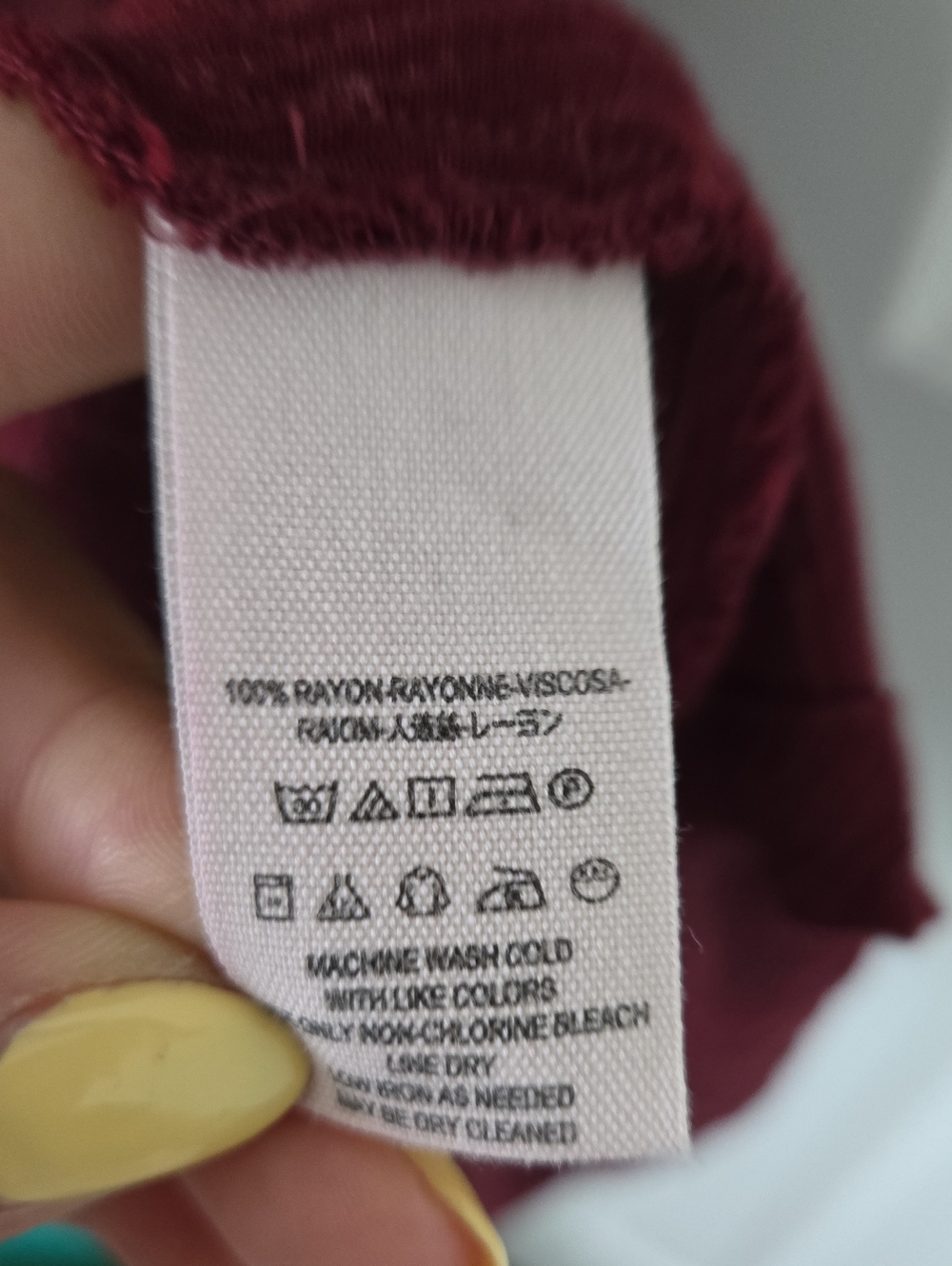 Free People Crinkle Spin Me Tunic Shirt Dress Burgundy Size Small NWOT Boho Over - Picture 12 of 12